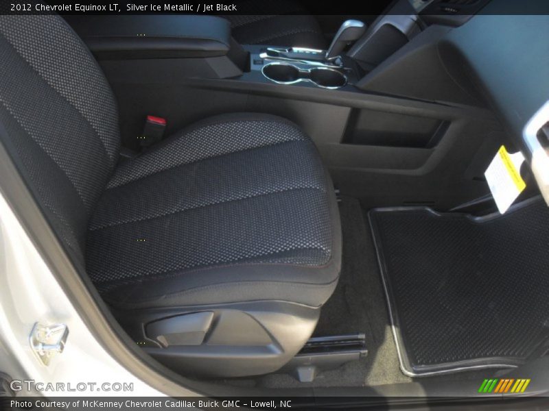 Silver Ice Metallic / Jet Black 2012 Chevrolet Equinox LT