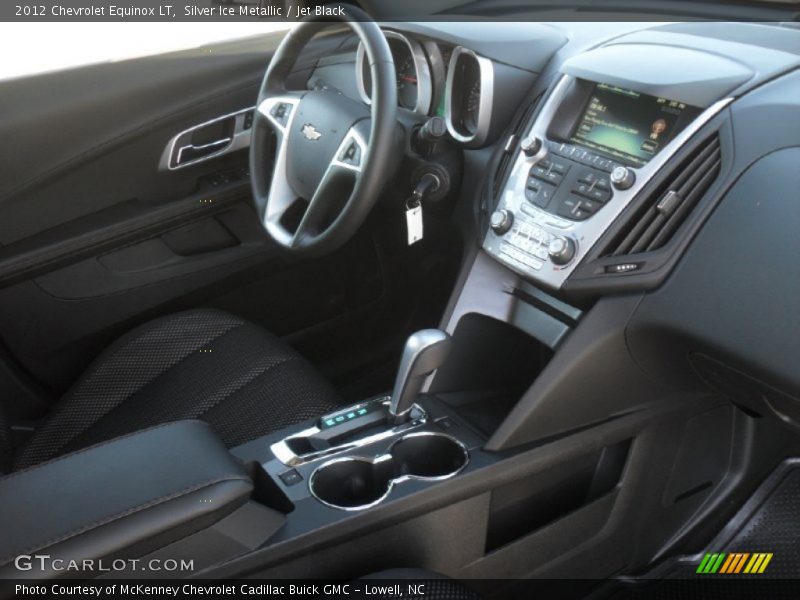 Silver Ice Metallic / Jet Black 2012 Chevrolet Equinox LT