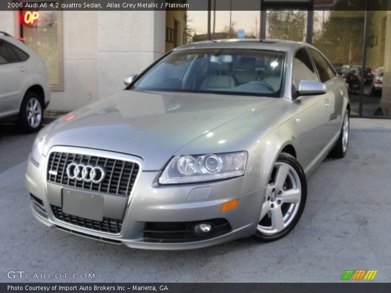 Front 3/4 View of 2006 A6 4.2 quattro Sedan