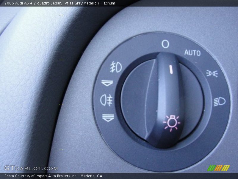 Atlas Grey Metallic / Platinum 2006 Audi A6 4.2 quattro Sedan