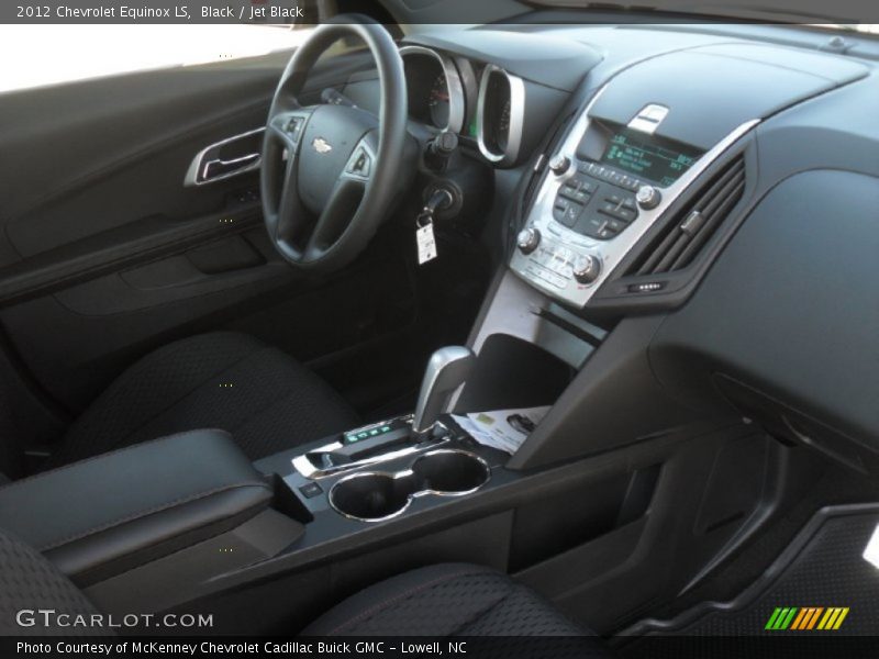 Black / Jet Black 2012 Chevrolet Equinox LS