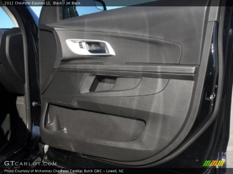 Black / Jet Black 2012 Chevrolet Equinox LS