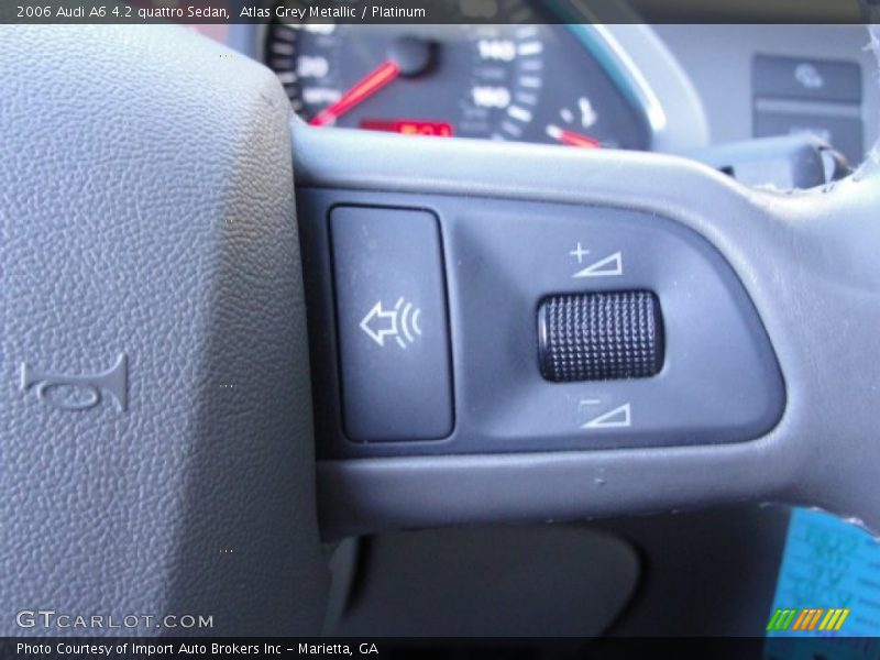 Atlas Grey Metallic / Platinum 2006 Audi A6 4.2 quattro Sedan