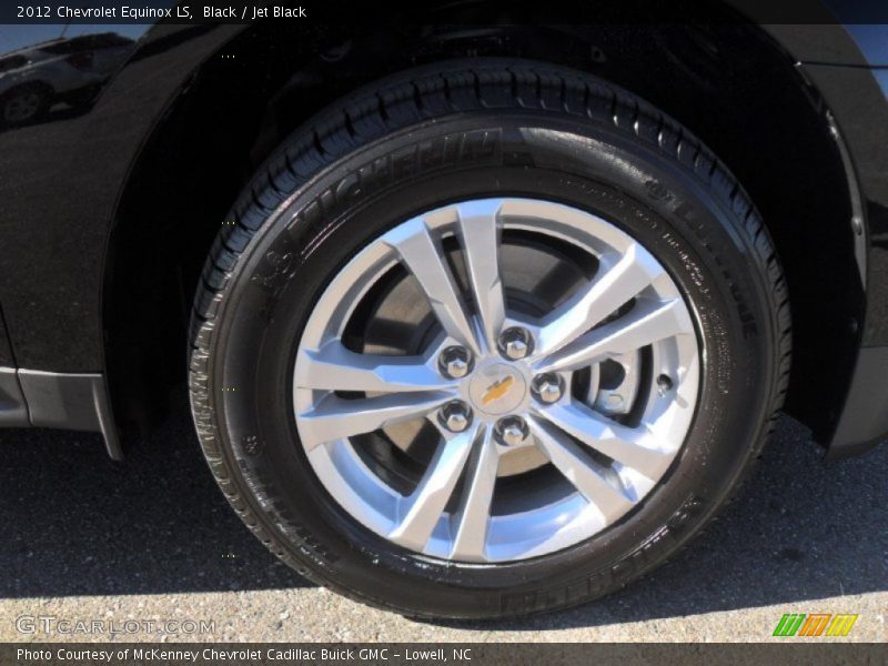 Black / Jet Black 2012 Chevrolet Equinox LS