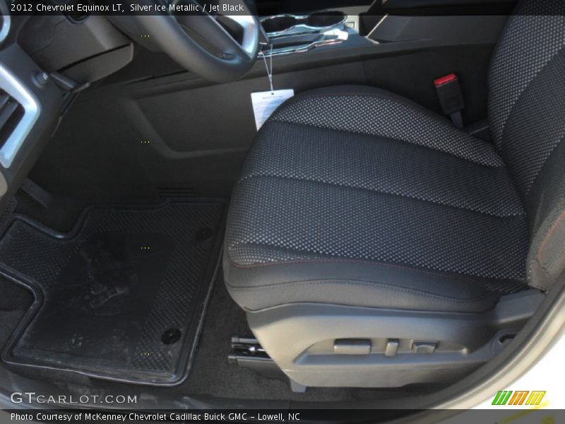 Silver Ice Metallic / Jet Black 2012 Chevrolet Equinox LT
