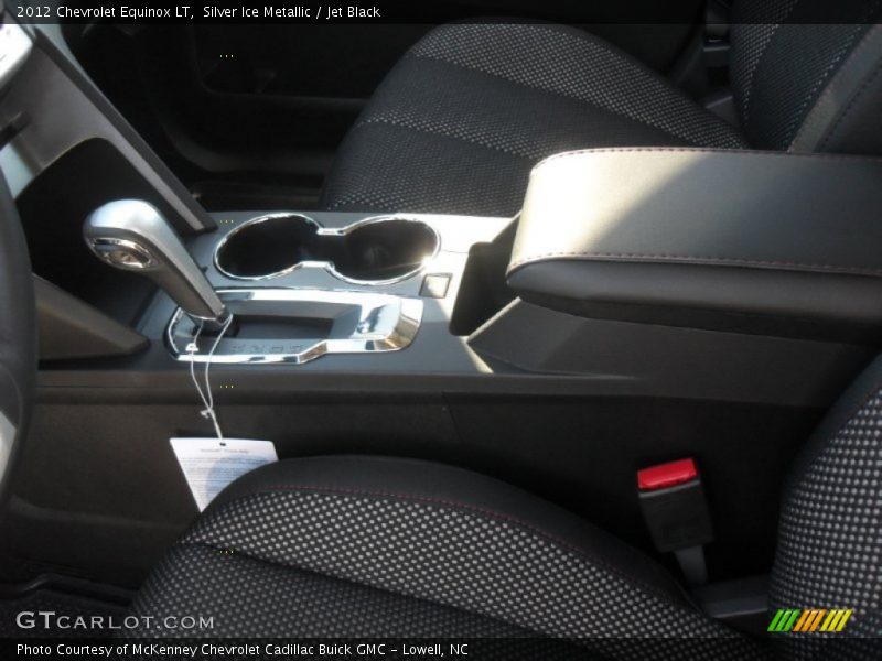 Silver Ice Metallic / Jet Black 2012 Chevrolet Equinox LT