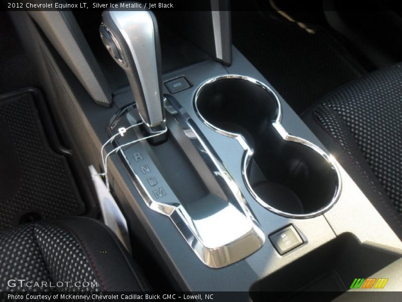 Silver Ice Metallic / Jet Black 2012 Chevrolet Equinox LT