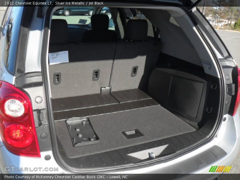 Silver Ice Metallic / Jet Black 2012 Chevrolet Equinox LT