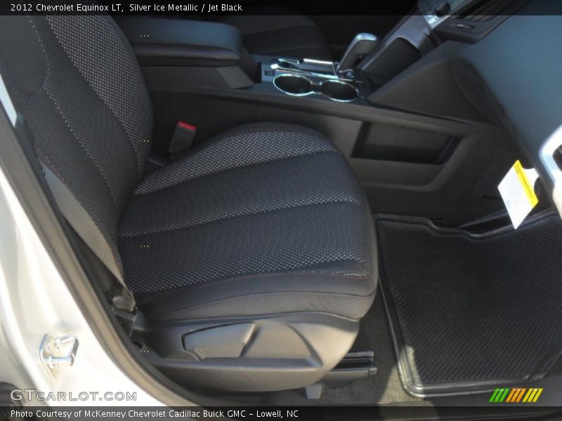 Silver Ice Metallic / Jet Black 2012 Chevrolet Equinox LT