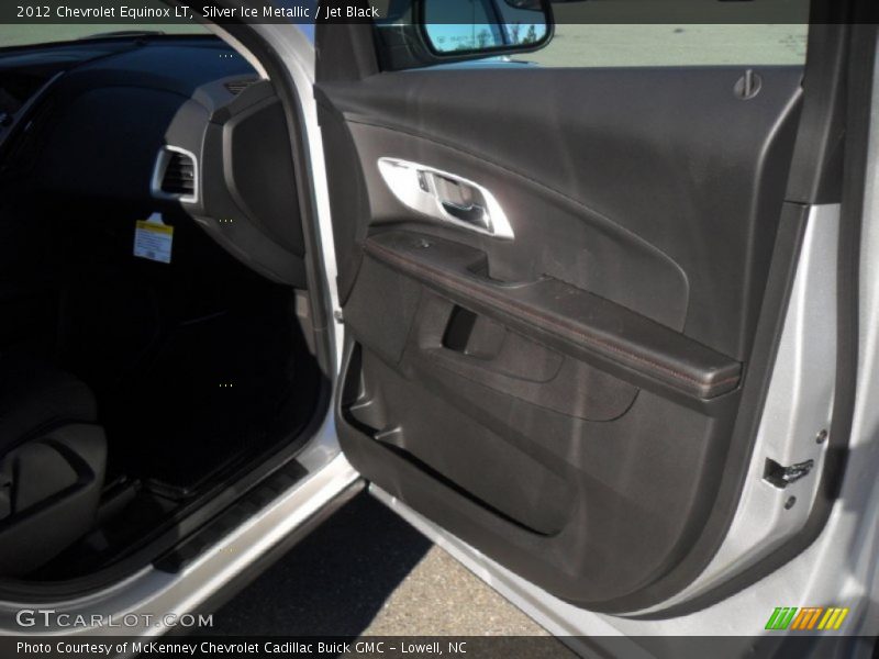 Silver Ice Metallic / Jet Black 2012 Chevrolet Equinox LT