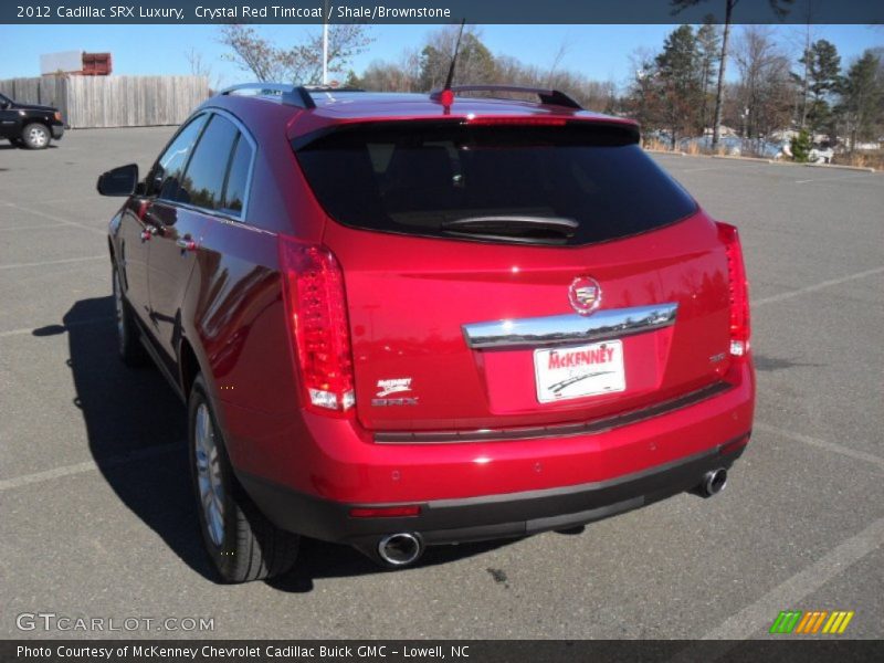 Crystal Red Tintcoat / Shale/Brownstone 2012 Cadillac SRX Luxury