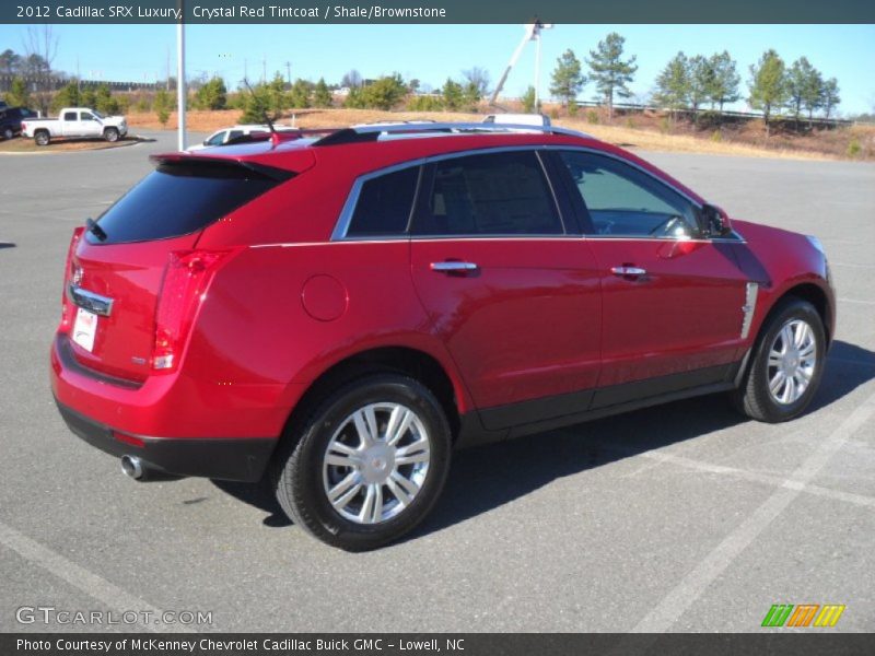 Crystal Red Tintcoat / Shale/Brownstone 2012 Cadillac SRX Luxury