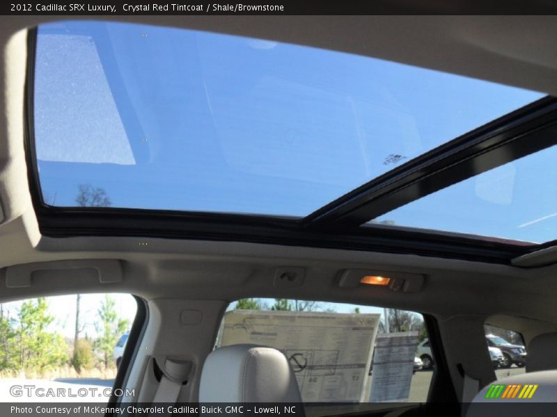 Crystal Red Tintcoat / Shale/Brownstone 2012 Cadillac SRX Luxury