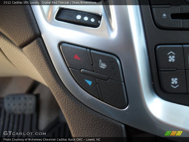 Crystal Red Tintcoat / Shale/Brownstone 2012 Cadillac SRX Luxury