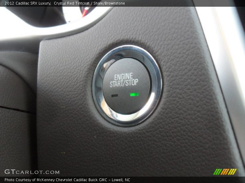 Crystal Red Tintcoat / Shale/Brownstone 2012 Cadillac SRX Luxury