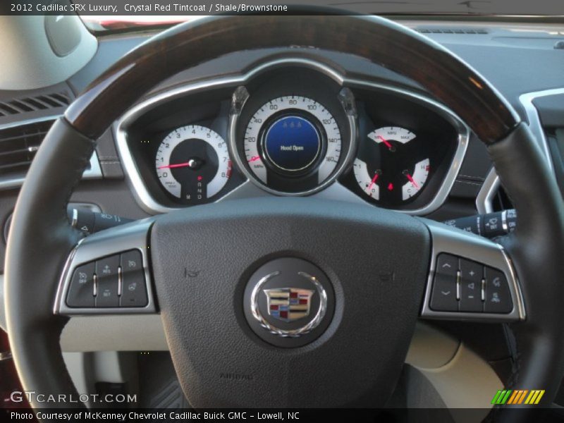 Crystal Red Tintcoat / Shale/Brownstone 2012 Cadillac SRX Luxury