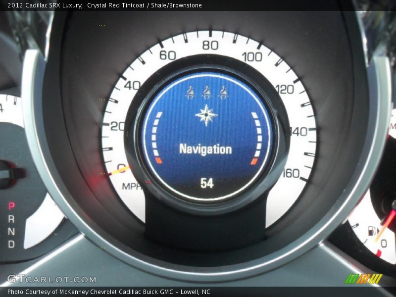Crystal Red Tintcoat / Shale/Brownstone 2012 Cadillac SRX Luxury