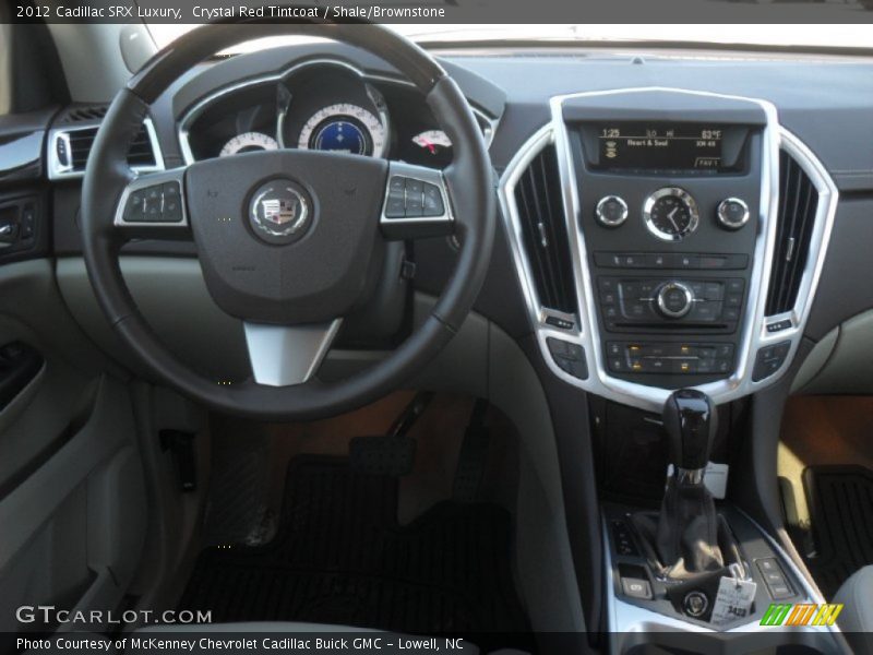 Crystal Red Tintcoat / Shale/Brownstone 2012 Cadillac SRX Luxury