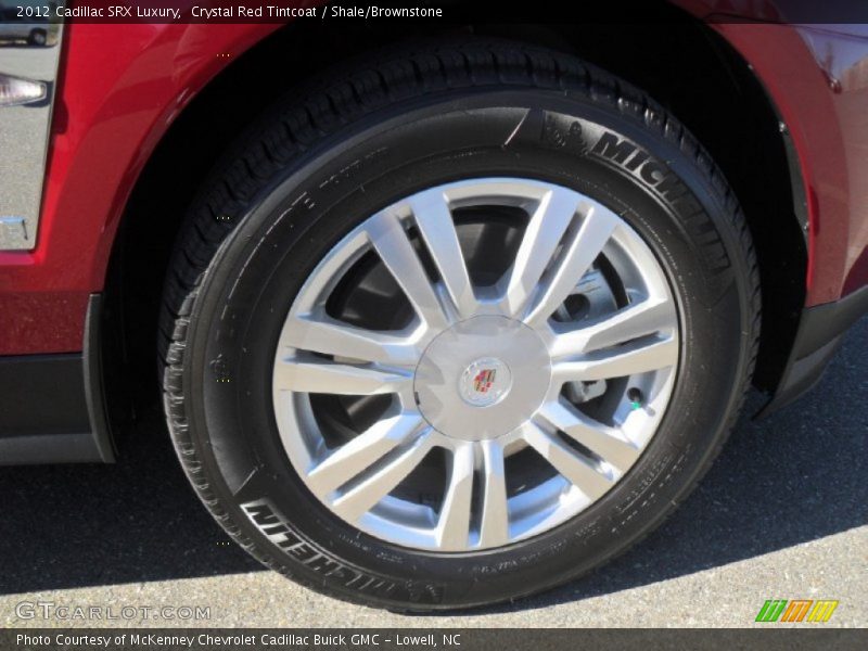 Crystal Red Tintcoat / Shale/Brownstone 2012 Cadillac SRX Luxury