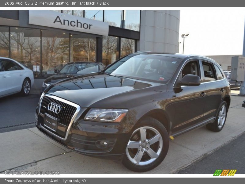 Brilliant Black / Black 2009 Audi Q5 3.2 Premium quattro