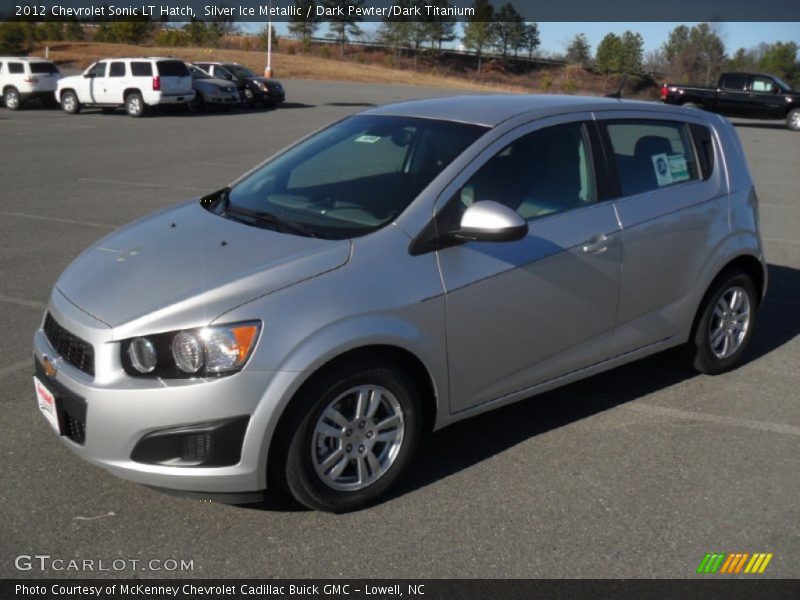 Silver Ice Metallic / Dark Pewter/Dark Titanium 2012 Chevrolet Sonic LT Hatch
