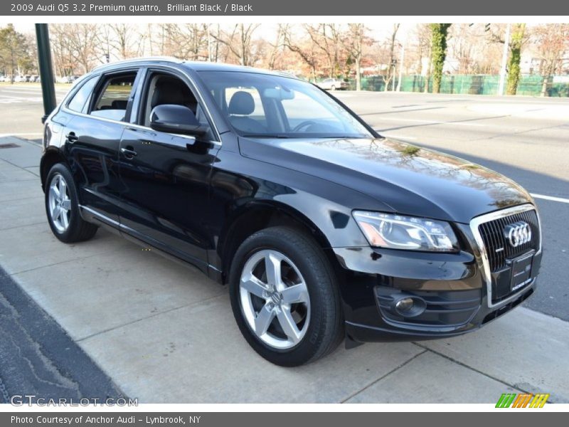 Brilliant Black / Black 2009 Audi Q5 3.2 Premium quattro