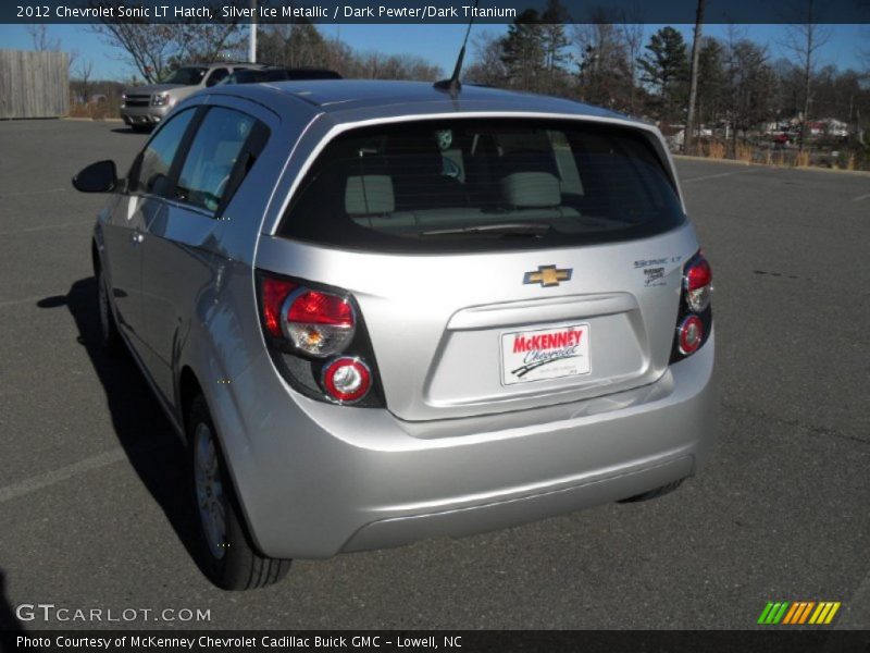 Silver Ice Metallic / Dark Pewter/Dark Titanium 2012 Chevrolet Sonic LT Hatch