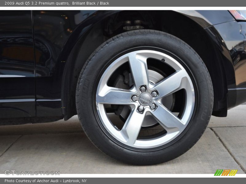 Brilliant Black / Black 2009 Audi Q5 3.2 Premium quattro