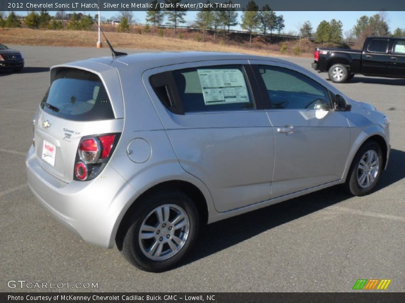 Silver Ice Metallic / Dark Pewter/Dark Titanium 2012 Chevrolet Sonic LT Hatch