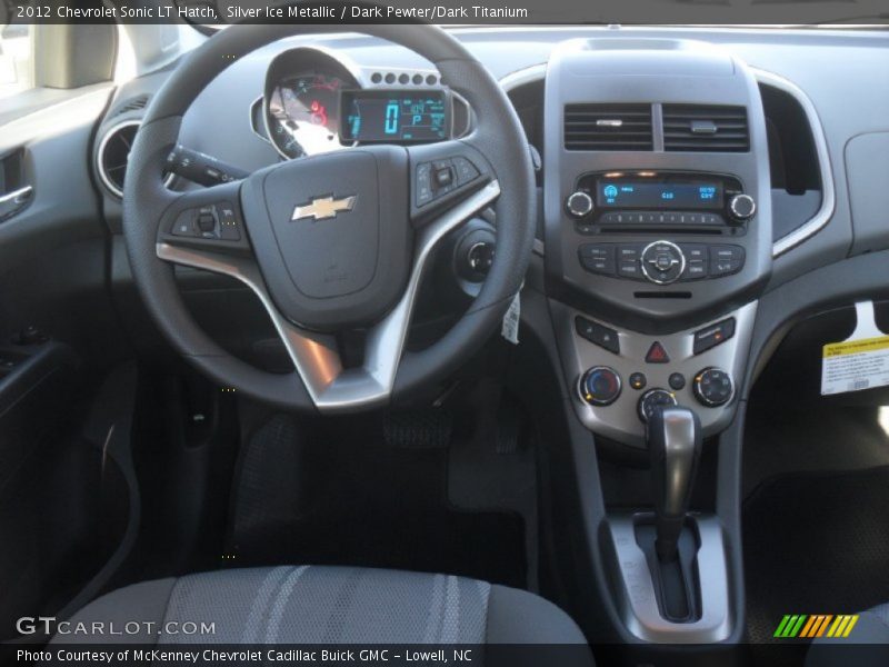 Silver Ice Metallic / Dark Pewter/Dark Titanium 2012 Chevrolet Sonic LT Hatch