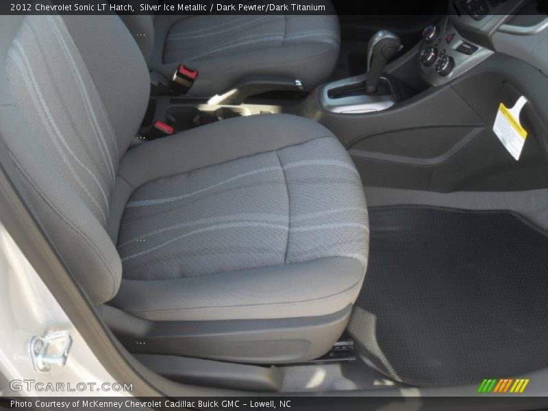 Silver Ice Metallic / Dark Pewter/Dark Titanium 2012 Chevrolet Sonic LT Hatch