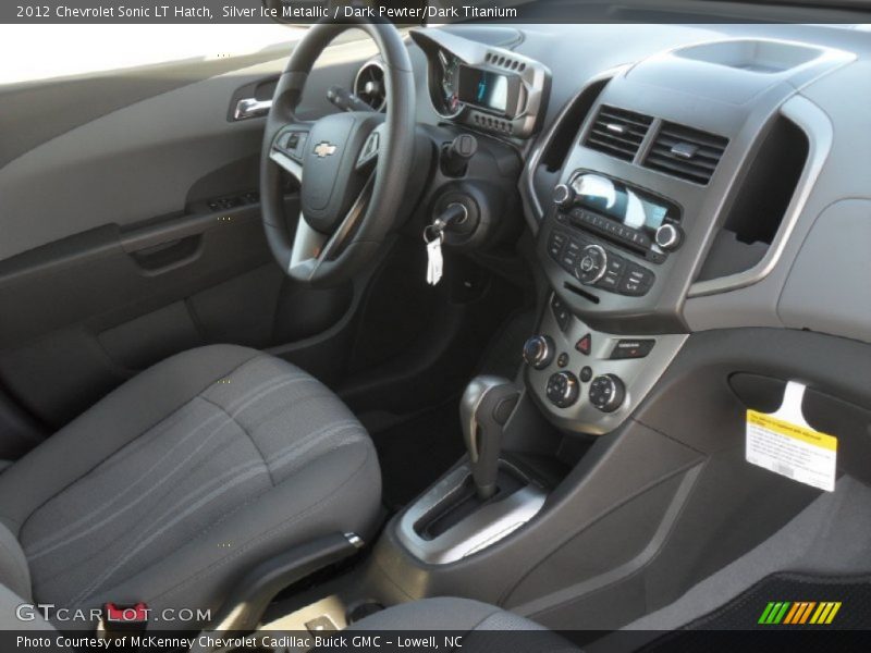 Silver Ice Metallic / Dark Pewter/Dark Titanium 2012 Chevrolet Sonic LT Hatch