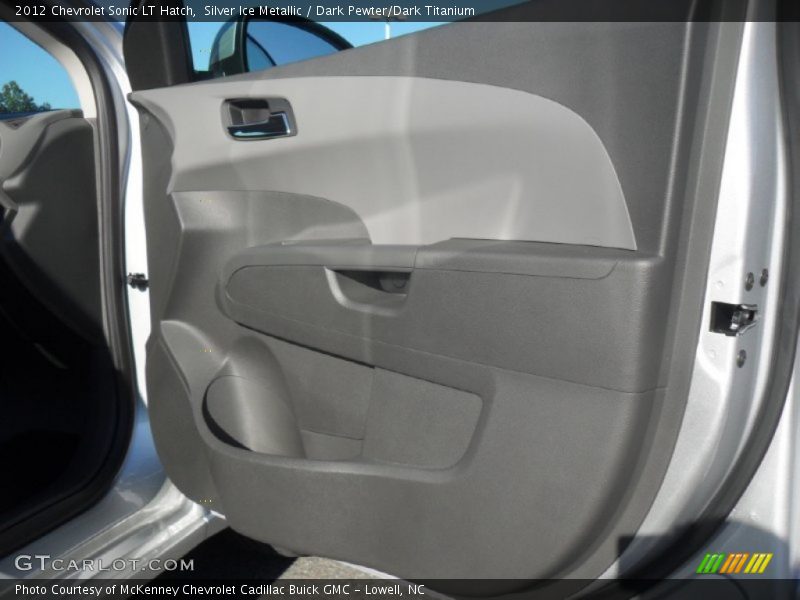 Silver Ice Metallic / Dark Pewter/Dark Titanium 2012 Chevrolet Sonic LT Hatch