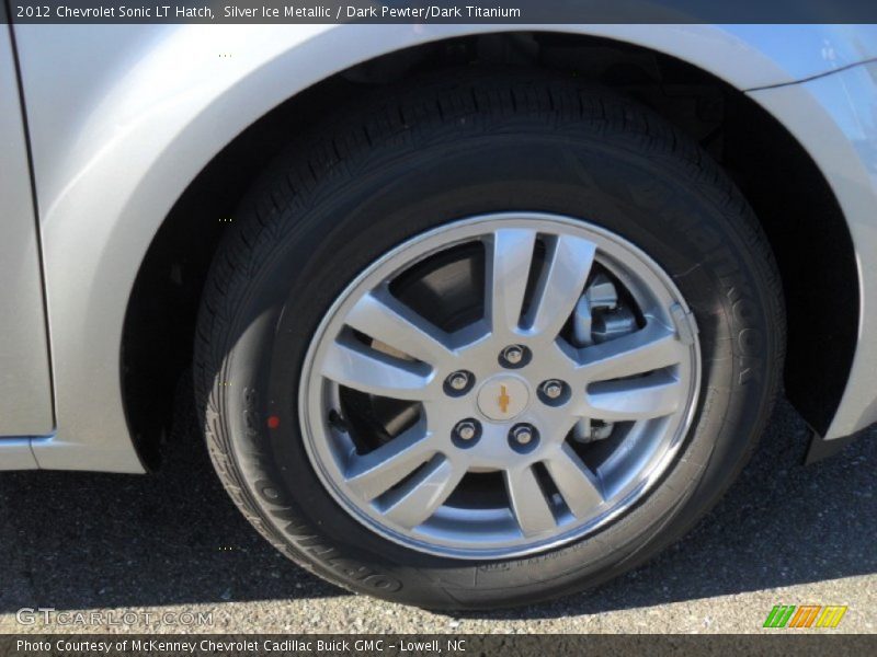 Silver Ice Metallic / Dark Pewter/Dark Titanium 2012 Chevrolet Sonic LT Hatch