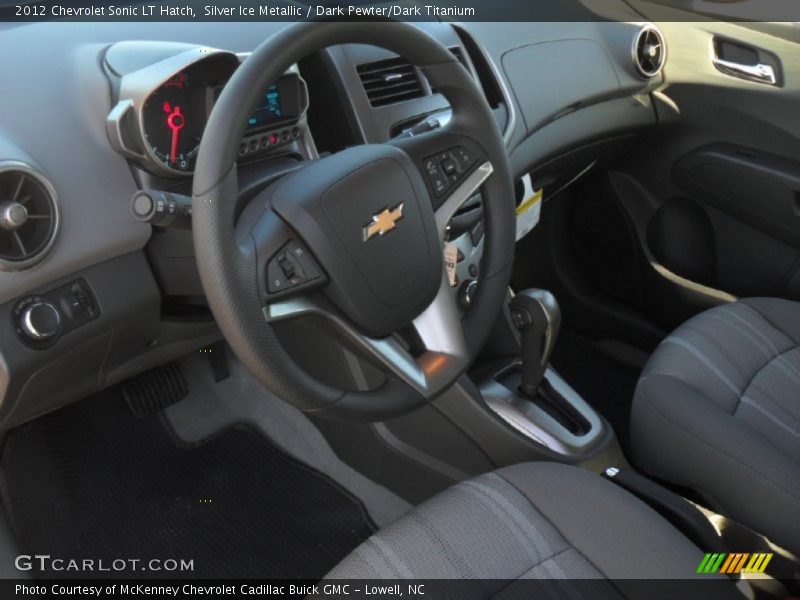 Silver Ice Metallic / Dark Pewter/Dark Titanium 2012 Chevrolet Sonic LT Hatch
