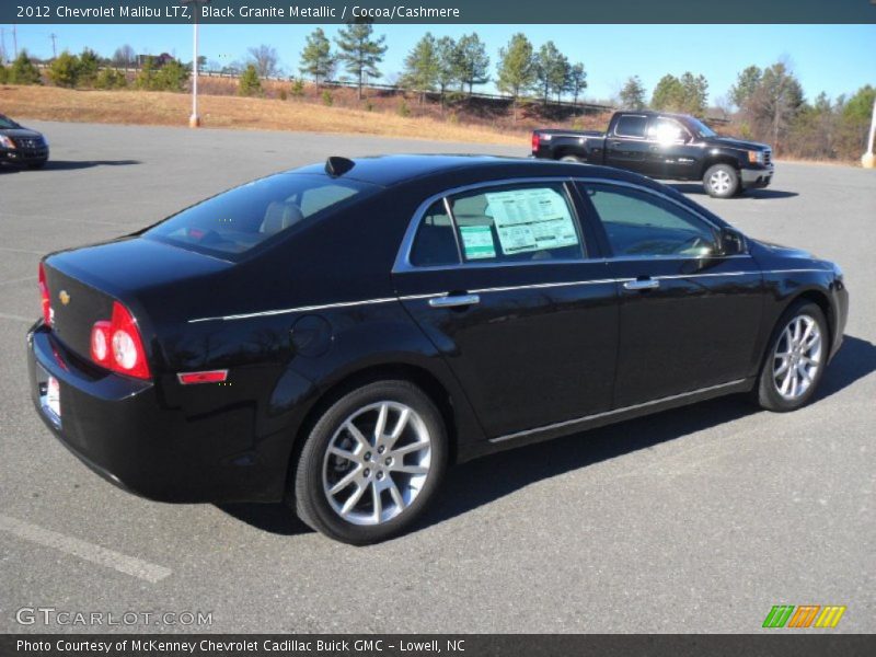 Black Granite Metallic / Cocoa/Cashmere 2012 Chevrolet Malibu LTZ
