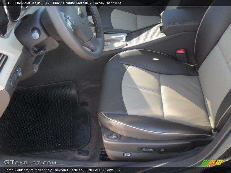 Black Granite Metallic / Cocoa/Cashmere 2012 Chevrolet Malibu LTZ