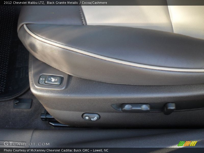 Black Granite Metallic / Cocoa/Cashmere 2012 Chevrolet Malibu LTZ