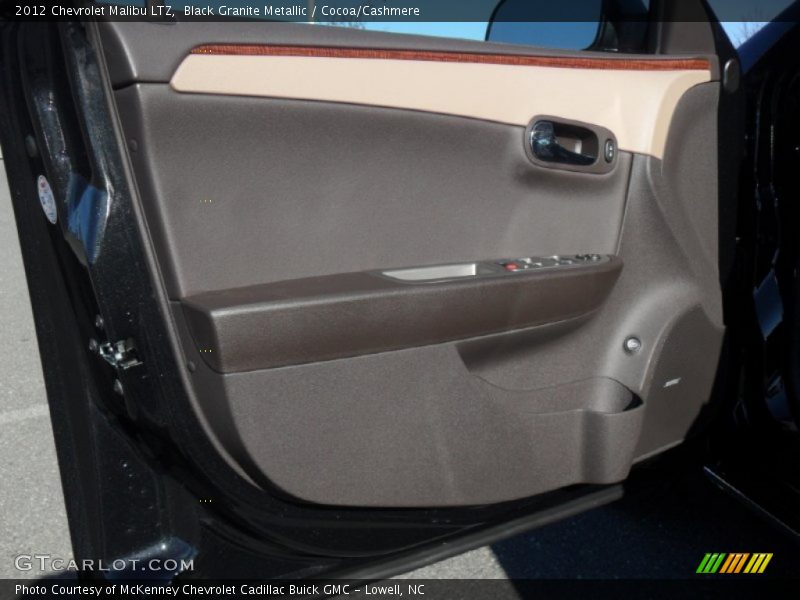Black Granite Metallic / Cocoa/Cashmere 2012 Chevrolet Malibu LTZ