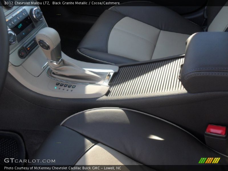 Black Granite Metallic / Cocoa/Cashmere 2012 Chevrolet Malibu LTZ