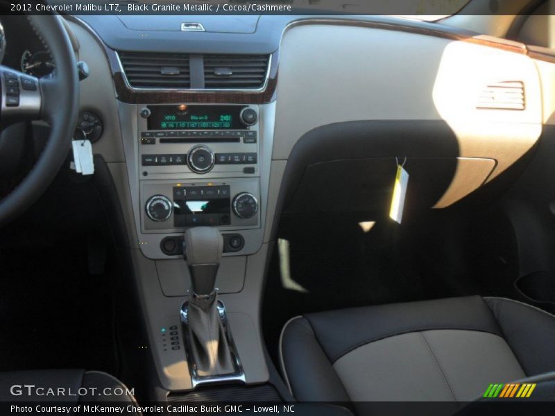Black Granite Metallic / Cocoa/Cashmere 2012 Chevrolet Malibu LTZ
