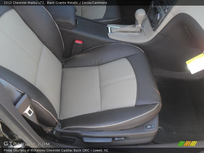 Black Granite Metallic / Cocoa/Cashmere 2012 Chevrolet Malibu LTZ