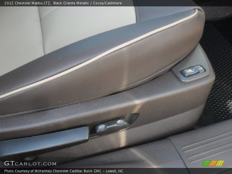 Black Granite Metallic / Cocoa/Cashmere 2012 Chevrolet Malibu LTZ