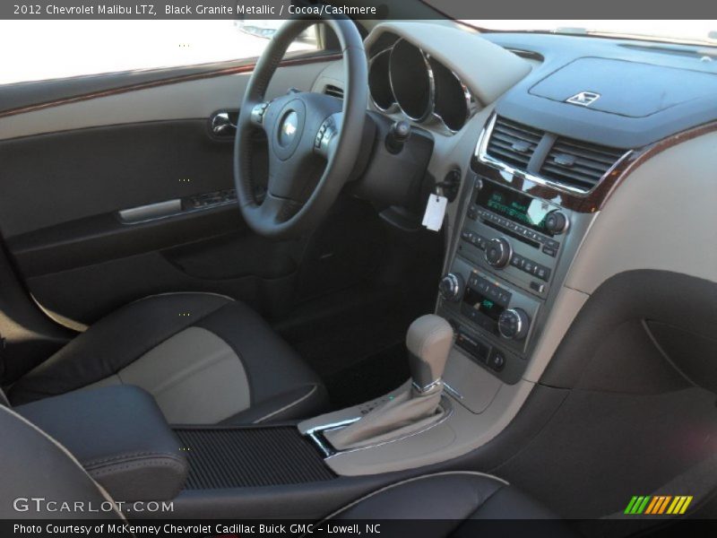 Black Granite Metallic / Cocoa/Cashmere 2012 Chevrolet Malibu LTZ