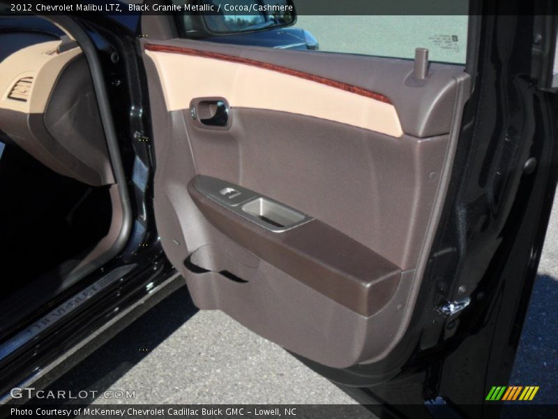 Black Granite Metallic / Cocoa/Cashmere 2012 Chevrolet Malibu LTZ