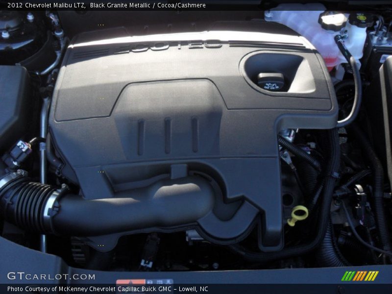 Black Granite Metallic / Cocoa/Cashmere 2012 Chevrolet Malibu LTZ