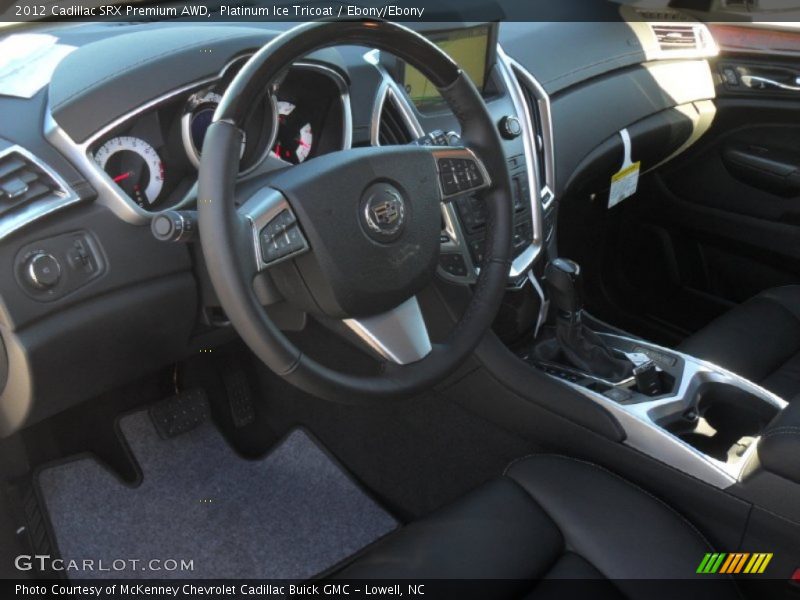 Ebony/Ebony Interior - 2012 SRX Premium AWD 