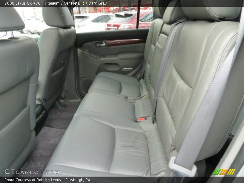 Titanium Silver Metallic / Dark Gray 2008 Lexus GX 470