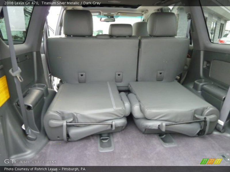Titanium Silver Metallic / Dark Gray 2008 Lexus GX 470