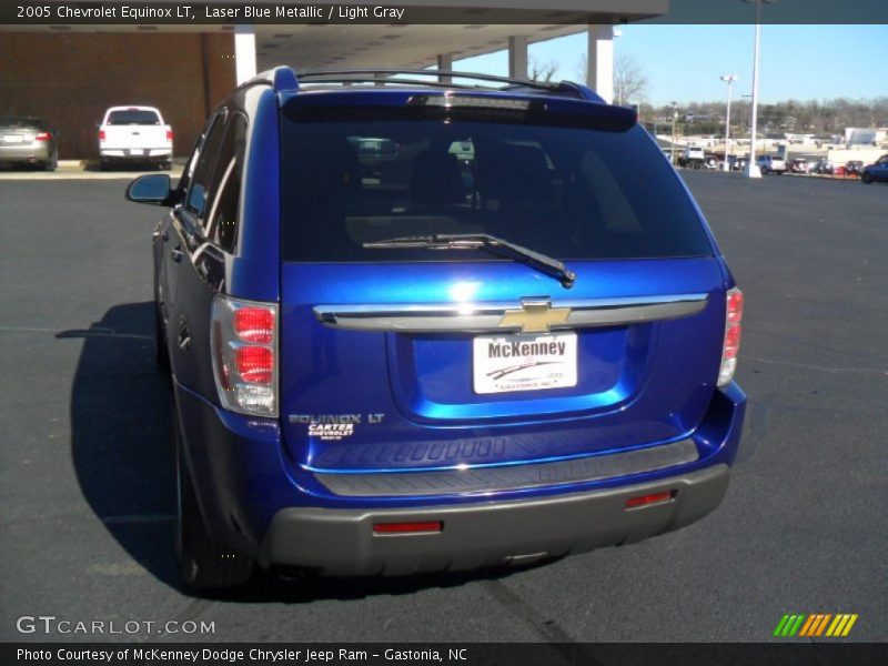 Laser Blue Metallic / Light Gray 2005 Chevrolet Equinox LT